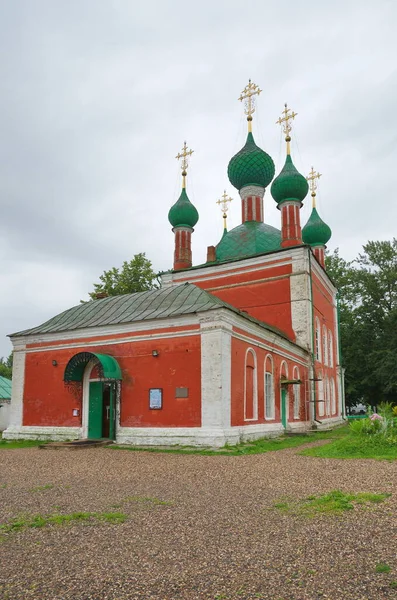 Εκκλησία Του Alexander Nevsky Στο Pereslavl Zalessky Περιοχή Yaroslavl Χρυσό — Φωτογραφία Αρχείου