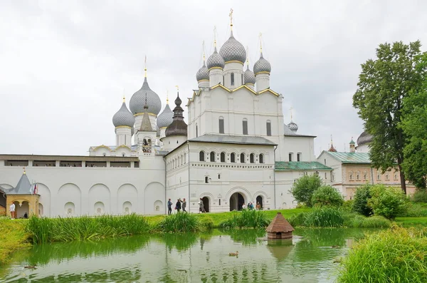 Rostov Veliky Rússia Julho 2019 Rostov Kremlin Igreja Ressurreição Assunção — Fotografia de Stock