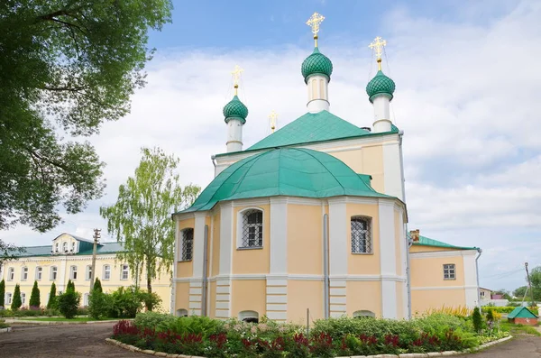 圣尼古拉斯修道院最神圣的Theotokos的宣告教堂 Pereslavl Zalessky Yaroslavl地区 俄罗斯的金戒指 — 图库照片