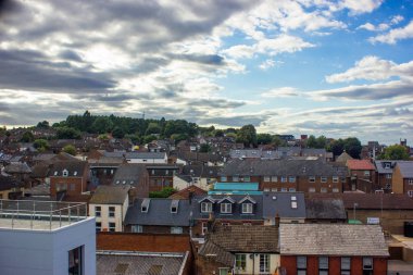 Görünüm çatıdan Londra Luton şehir