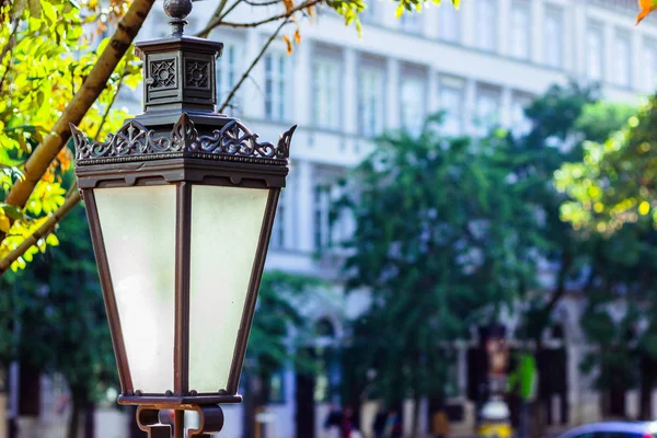 Lamp Decorative Inthe City — Stock Photo, Image