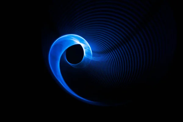 Звукові хвилі в темряві — стокове фото