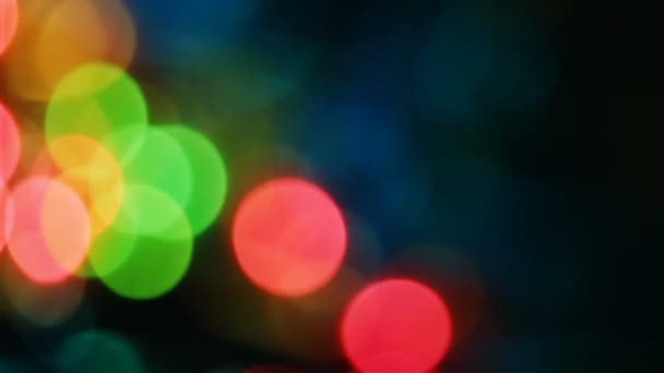 Abstract blurred Christmas background — Stock Video