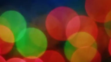 Bokeh arka plan soyut bulanık Noel ışıkları