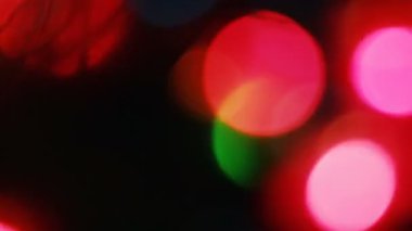 Bokeh arka plan soyut bulanık Noel ışıkları