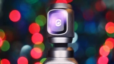 Arka plan bokeh gimbal kamera