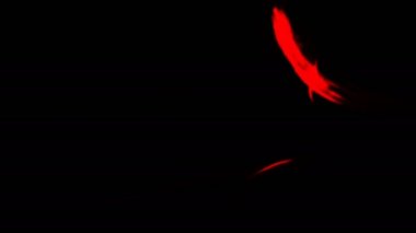 Kırmızı ışık soyut animasyon arka plan çizgiler. Sorunsuz döngü