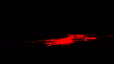 Kırmızı ışık soyut animasyon arka plan çizgiler. Sorunsuz döngü