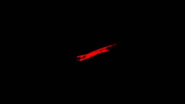 Rosso striature luce astratta animazione sfondo. Loop senza cuciture — Video Stock