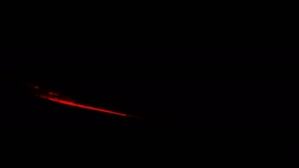 Rayas rojas luz fondo de animación abstracta. Bucle sin costura — Vídeos de Stock