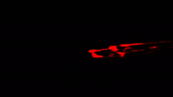 Rosso striature luce astratta animazione sfondo. Loop senza cuciture — Video Stock