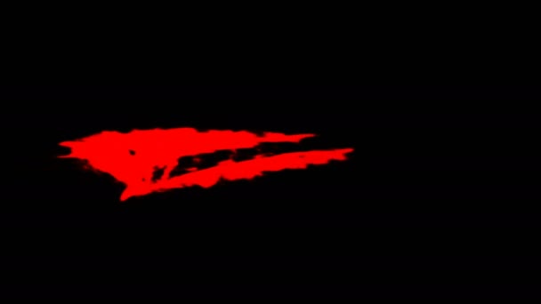 Κόκκινο ραβδώσεις φως αφαιρετικό animation φόντο. Αδιάλειπτη βρόχο — Αρχείο Βίντεο
