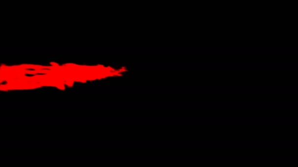 红色条纹光抽象动画背景。无缝循环 — 图库视频影像