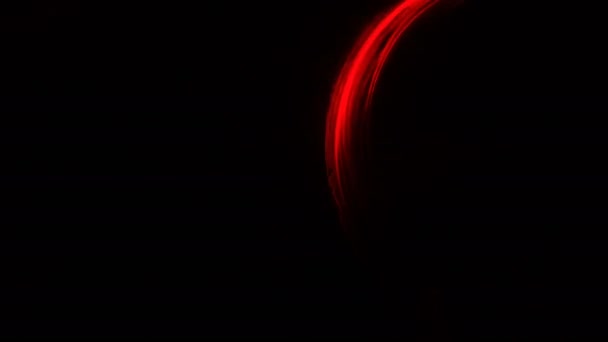 Rosso striature luce astratta animazione sfondo. Loop senza cuciture — Video Stock