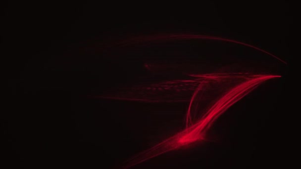 Vermelho estrias luz abstrato animação fundo. Loop sem costura — Vídeo de Stock