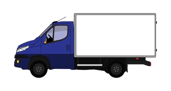 Illustration Eines Lastwagens — Stockvektor