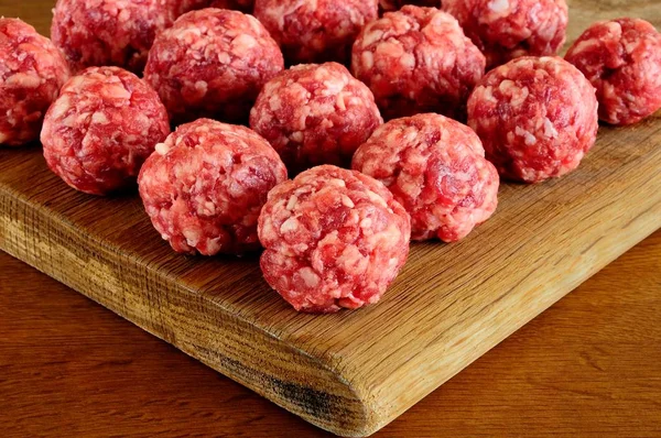köfte gelen ham sığır eti forcemeat Doğrama tahtası