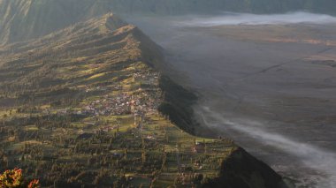Cemoro lawang köyde Bromo tengger semeru Milli Parkı, Doğu Java, Endonezya Dağı Bromo