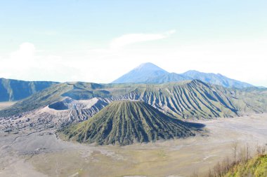 Bromo dağ Tengger Milli Parkı, Doğu Java, Endonezya