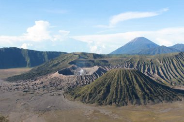 Bromo dağ Tengger Milli Parkı, Doğu Java, Endonezya