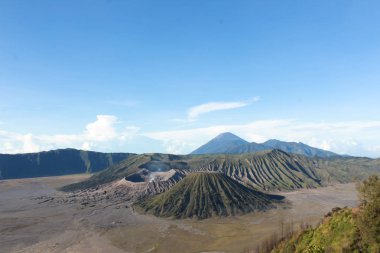 Bromo dağ Tengger Milli Parkı, Doğu Java, Endonezya