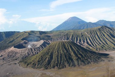 Bromo dağ Tengger Milli Parkı, Doğu Java, Endonezya