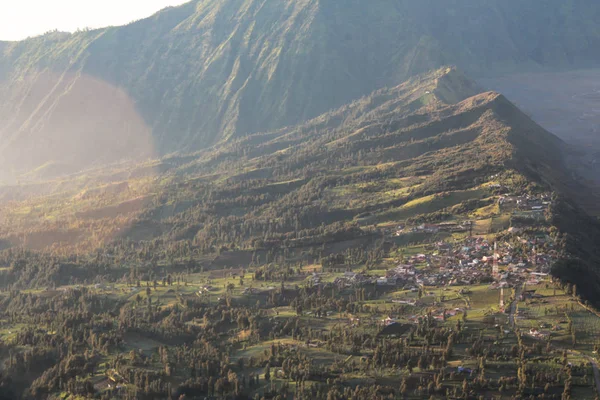 Cemoro lawang köyde Bromo tengger semeru Milli Parkı, Doğu Java, Endonezya Dağı Bromo