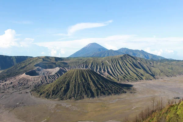 Bromo Mountain Nel Parco Nazionale Del Tengger Giava Orientale Indonesia — Foto Stock