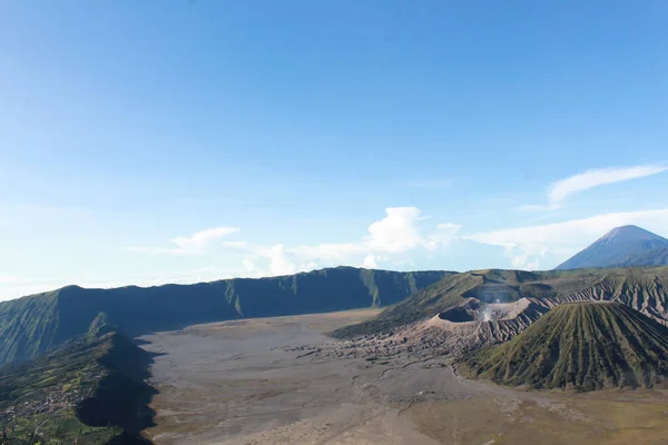 Bromo Mountain Nel Parco Nazionale Del Tengger Giava Orientale Indonesia — Foto Stock