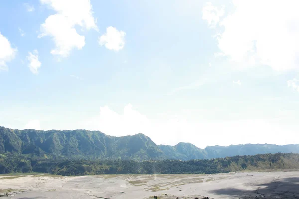 Beautiful View Mount Bromo Mount Bromo Active Volcano Part Tengger — Stock Photo, Image