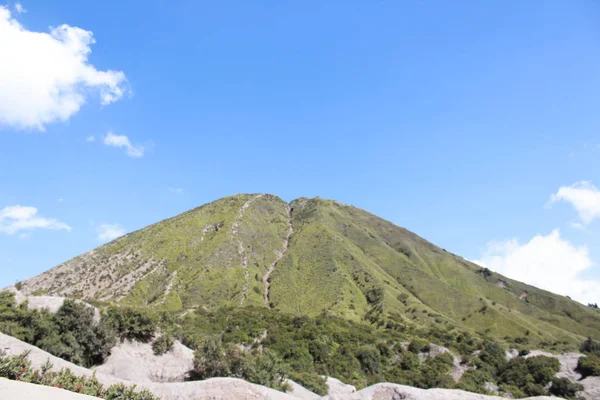 Kawah 마운트 활화산 Tengger 대산괴 이스트 인도네시아에서의 — 스톡 사진