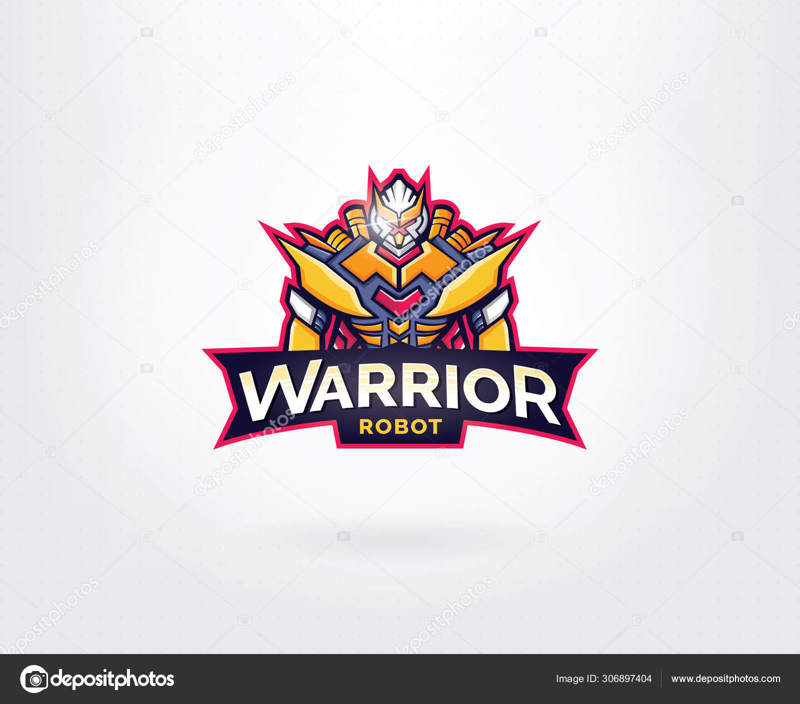 Robot Mascot Logo Design Vector Image By C Irfanfirdaus19 Yahoo Com Vector Stock Robot Mascot Logo Design Vector Image By C Irfanfirdaus19 Yahoo Com Vector Stock