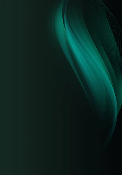 Eleganta Abstrakt Grön Bakgrundsdesign Med Plats För Din Text — Stockfoto