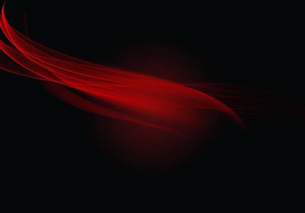 あなたのテキストのためのスペースを持つエレガントな抽象的な赤と黒の背景デザイン — ストック写真