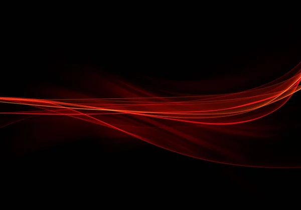 텍스트에 공간을 우아한 추상적인 빨간색과 검은색 디자인 — 스톡 사진
