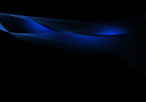 Elegante Diseño Abstracto Fondo Azul Negro Con Espacio Para Texto — Foto de Stock