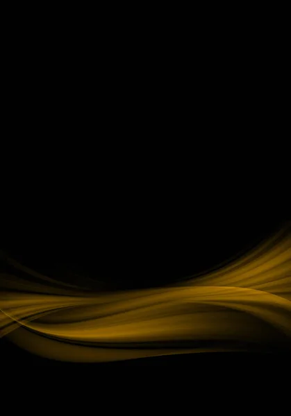 Абстрактні Фонові Хвилі Жовтий Чорний Абстрактний Фон — стокове фото