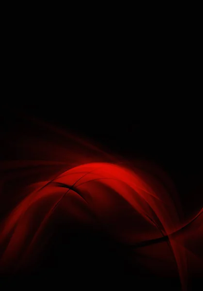 Ondas Fondo Abstractas Fondo Abstracto Negro Rojo —  Fotos de Stock