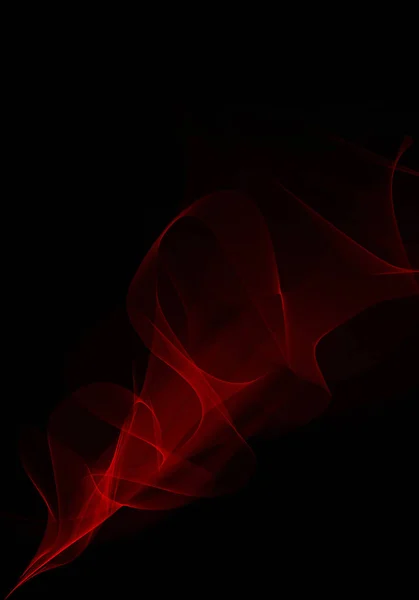 Αφηρημένα Φόντο Κύματα Μαύρο Και Κόκκινο Αφηρημένο Φόντο — Φωτογραφία Αρχείου