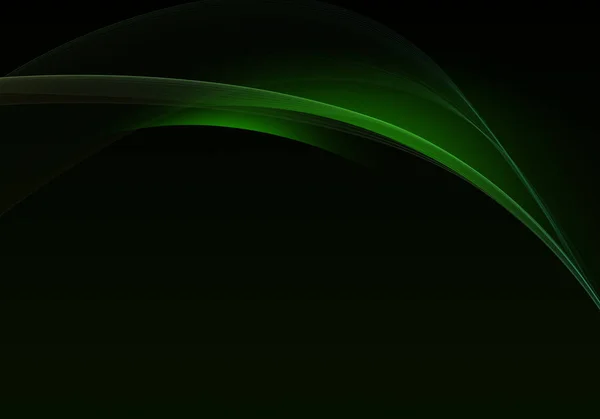 Abstract Background Waves Black Green Abstract Background — Stock Photo, Image