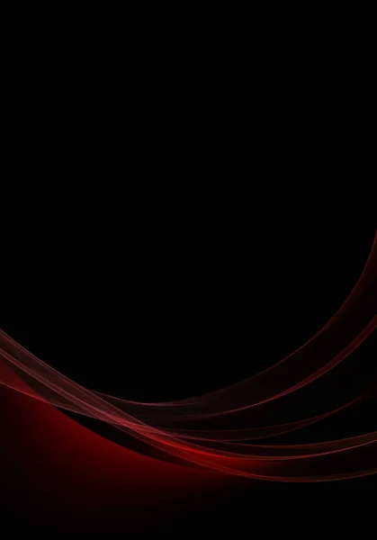 Abstract background waves. Black and red abstract background — Stock Photo, Image