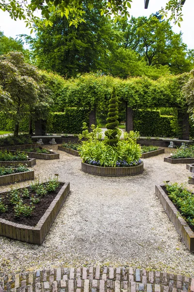 Ogród zamkowy w Arcencie, Holandia. — Zdjęcie stockowe