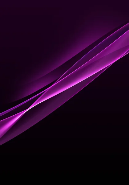 Abstract background waves. Black and purple abstract background for wallpaper or business card — Stock Photo, Image