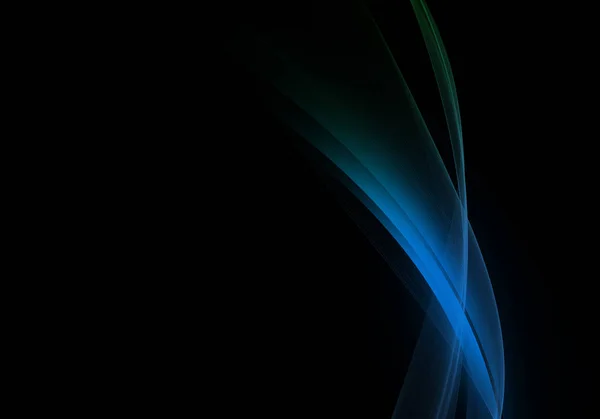 Abstract background waves. Black and blue abstract background for wallpaper or business cardr — Stock Photo, Image
