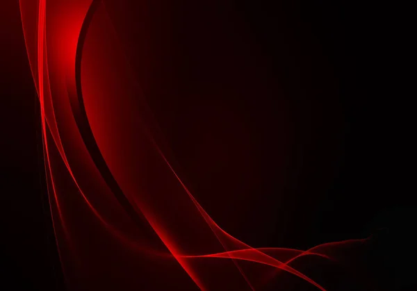 Abstraktní pozadí vln. Černá a červená abstraktní pozadí pro tapety oder vizitka — Stock fotografie