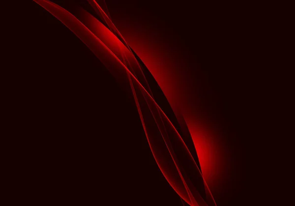 Ondas de fondo abstractas. Fondo abstracto negro y rojo para wallpaper oder tarjeta de visita —  Fotos de Stock