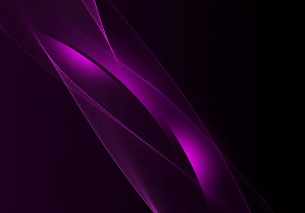 Абстрактні фонові хвилі. Чорно-фіолетовий абстрактний фон для шпалер або візитки — стокове фото