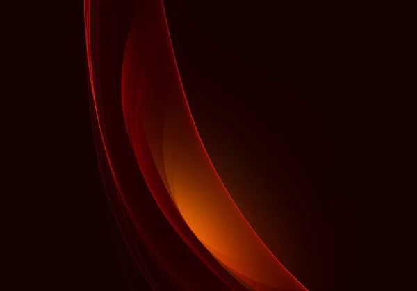 Абстрактные фоновые волны. Черный и красный абстрактный фон — стоковое фото