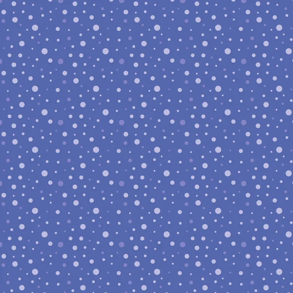 Blue White Hand Drawn Polka Dot Seamless Pattern Children Print — Stock Photo, Image
