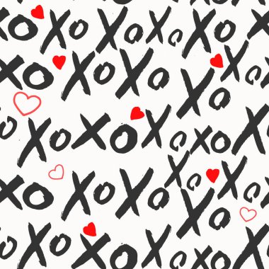 İfade, işaret, slogan Xo-Xo afiş, kartpostal, reklam, kıyafet baskısı. Xo-xo deseni kusursuz desen